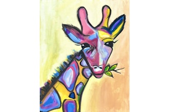 Vibrant Giraffe